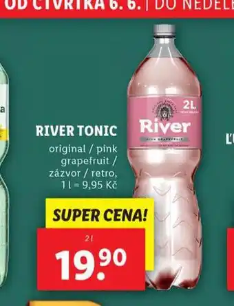 Lidl River tonic nabídka
