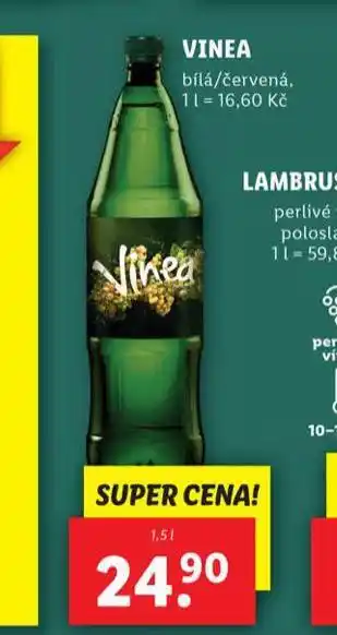 Lidl Vinea nabídka