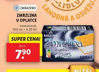 Lidl Zmrzlina v oplatce nabídka