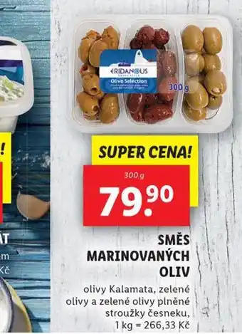 Lidl Směs marinovaných oliv nabídka