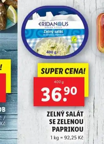 Lidl Zelný salát se zelenou paprikou nabídka