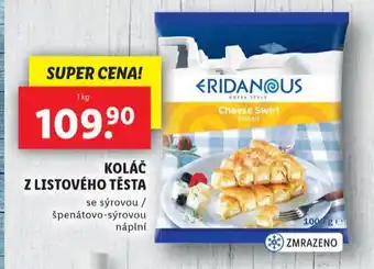Lidl Koláč z listového těsta nabídka