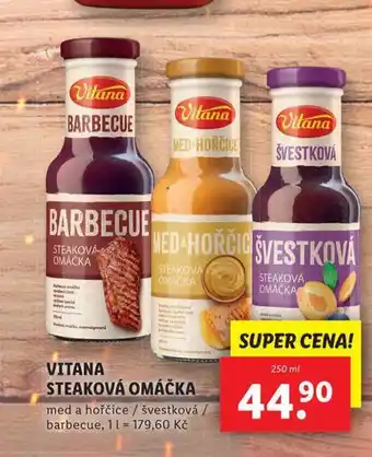 Lidl Vitana steaková omáčka nabídka