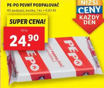 Lidl Pepo podpalovač pevný nabídka