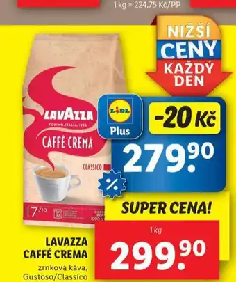 Lidl Káva lavazza nabídka