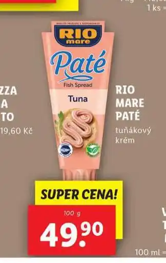 Lidl Rio mare paté nabídka
