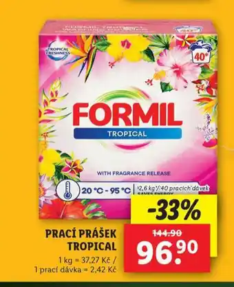 Lidl Formil prací prášek nabídka