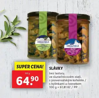 Lidl Slávky nabídka