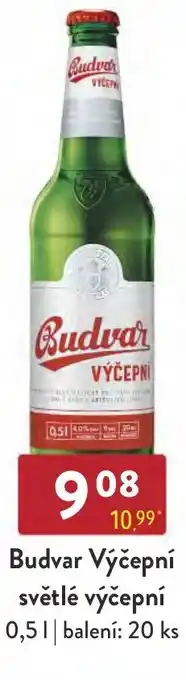 Qanto Budvar Výčepní světlé výčepní 0,5L nabídka