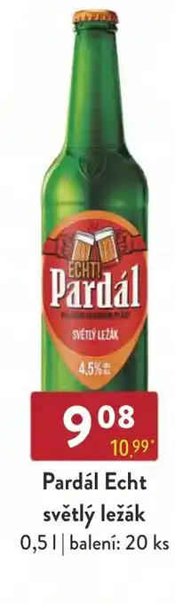 Qanto Pardál Echt světlý ležák 0,5L nabídka