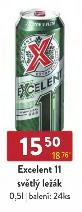 Qanto Excelent 11 světlý ležák 0.5L nabídka