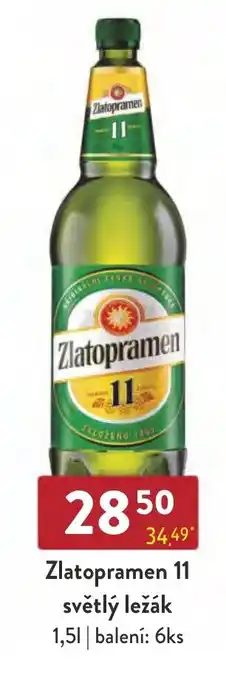 Qanto Zlatopramen 11 světlý ležák 1,5L nabídka