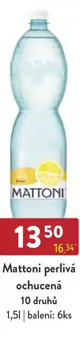 Qanto Mattoni perlivá ochucená 10 druhů 1,5L nabídka