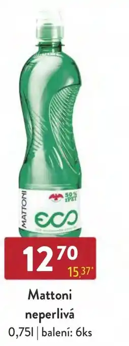Qanto Mattoni neperlivá 0.75L nabídka