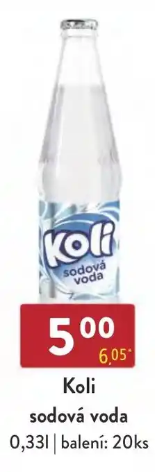Qanto Koli sodová voda 0.33L nabídka