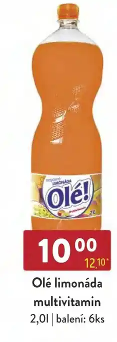 Qanto Olé limonáda multivitamin 2.0L nabídka