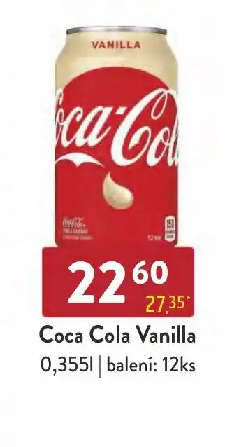 Qanto Coca Cola Vanilla 0,355L nabídka