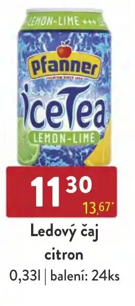 Qanto Ledový čaj citron 0.33L nabídka
