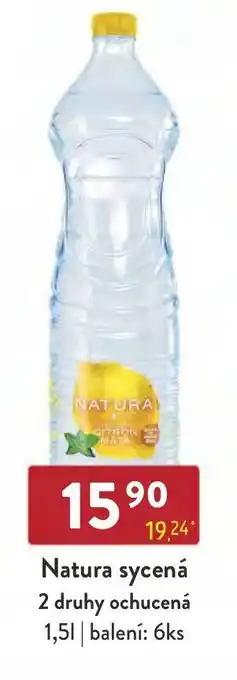 Qanto Natura sycená 2 druhy ochucená 1,5L nabídka