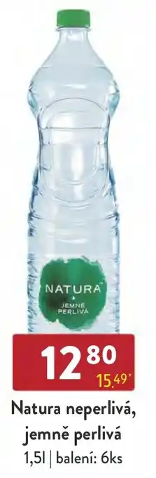 Qanto Natura neperlivá, jemně perlivá 1,5L nabídka