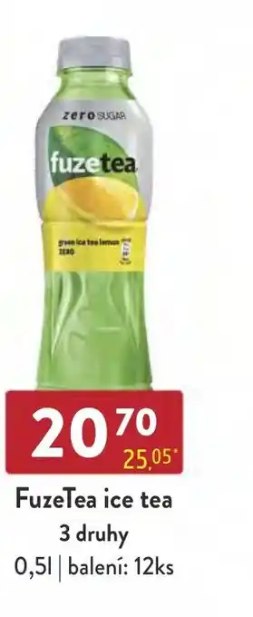 Qanto FuzeTea ice tea 3 druhy 0,5L nabídka