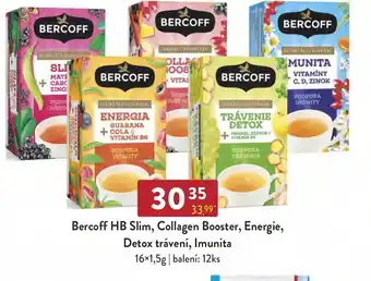 Qanto Bercoff HB Slim, Collagen Booster, Energie, Detox trávení, Imunita nabídka