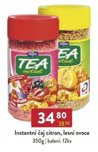 Qanto Instantní čaj citron, lesní ovoce nabídka