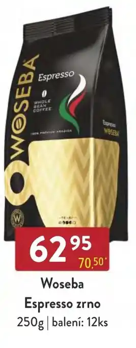 Qanto Woseba Espresso zrno nabídka