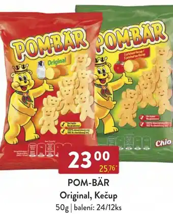 Qanto POM-BÄR Original, Kečup nabídka