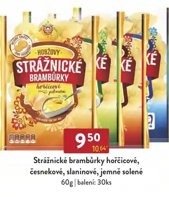 Qanto Strážnické brambůrky hořčicové, česnekové, slaninové, jemně solené nabídka
