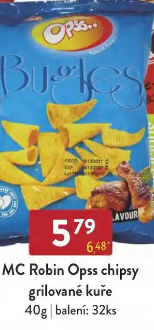 Qanto MC Robin Opss chipsy grilované kuře nabídka