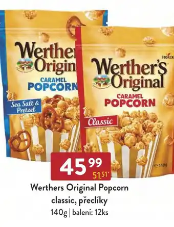 Qanto Werthers Original Popcorn classic, přeclíky nabídka