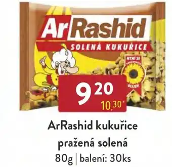 Qanto ArRashid kukuřice pražená solená nabídka