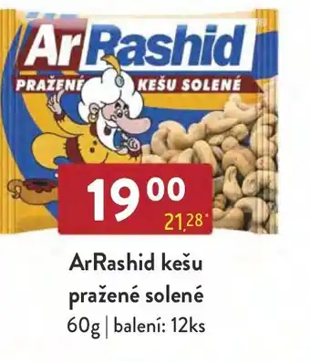 Qanto ArRashid kešu pražené solené nabídka