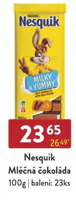 Qanto Nesquik Mléčná čokoláda nabídka