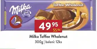 Qanto Milka Toffee Wholenut nabídka