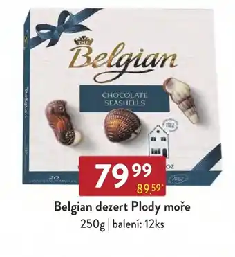 Qanto Belgian dezert Plody moře nabídka