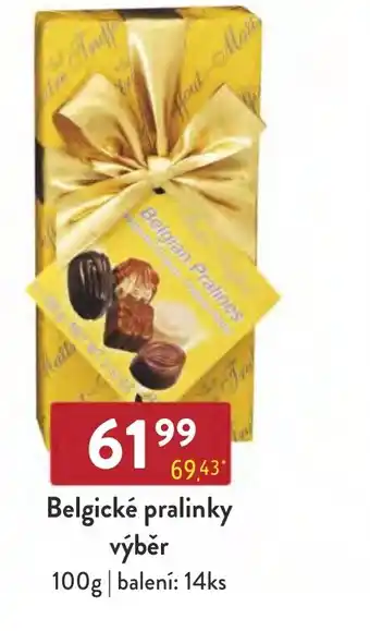 Qanto Belgické pralinky výběr nabídka