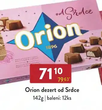 Qanto Orion dezert od Srdce nabídka