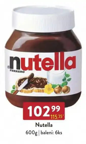 Qanto Nutella nabídka