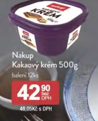 Qanto Nakup Kakaový krém 500g nabídka