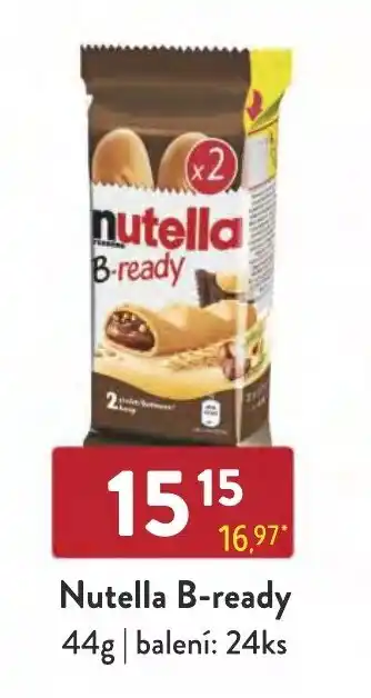 Qanto Nutella B-ready nabídka