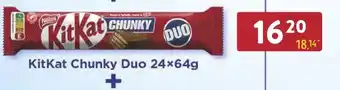 Qanto KitKat Chunky Duo 24×64g nabídka