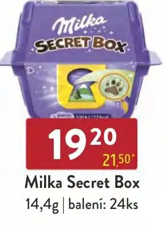 Qanto Milka Secret Box nabídka