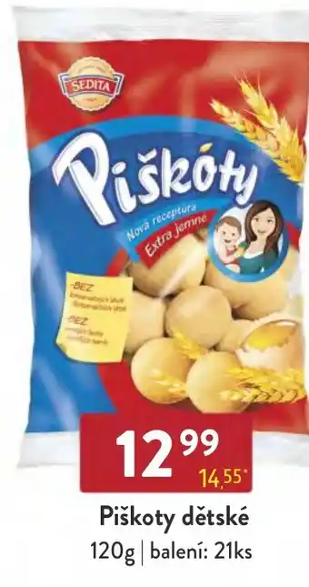 Qanto Piškoty dětské nabídka