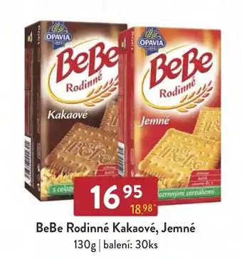 Qanto BeBe Rodinné Kakaové, Jemné nabídka