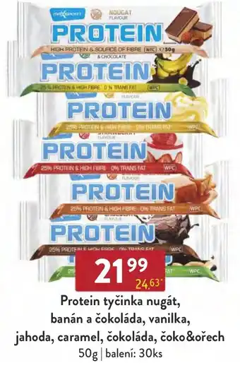 Qanto Protein tyčinka nugát, banán a čokoláda, vanilka, jahoda, caramel, čokoláda, čoko&ořech nabídka