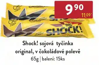 Qanto Shock! sojová tyčinka original, v čokoládové polevě nabídka