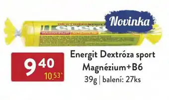 Energit Dextróza sport Magnézium+B6