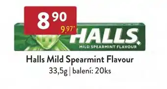 Qanto Halls Mild Spearmint Flavour nabídka